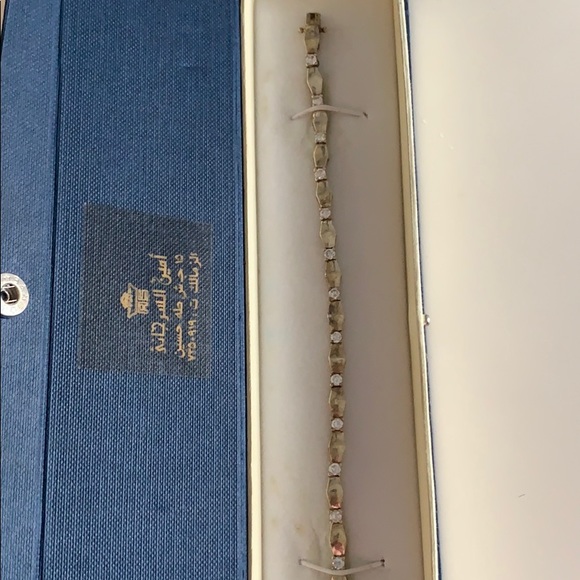 Stamped silver bracelet. - Picture 1 of 4